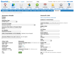 Counseling EMR